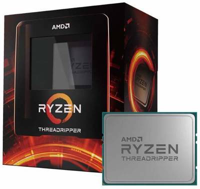 amd Ryzen Threadripper 3960X 3.8 Ghz Upto 4.5 GHz sTRX4 Socket 24 Cores 48 Threads 12 MB L2 128 MB L3 Desktop Processor  (Silver)
