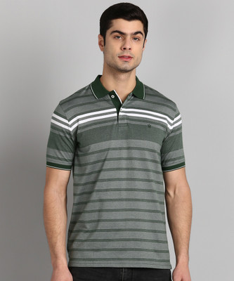 louis-philippe-striped-men-polo-neck-green-t-shirt