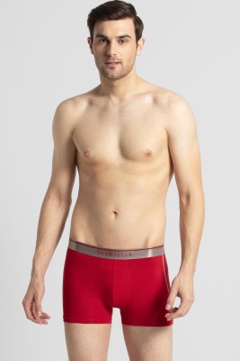 VAN HEUSEN Men Men Red Solid Antibacterial Colour Fresh Trunks Brief