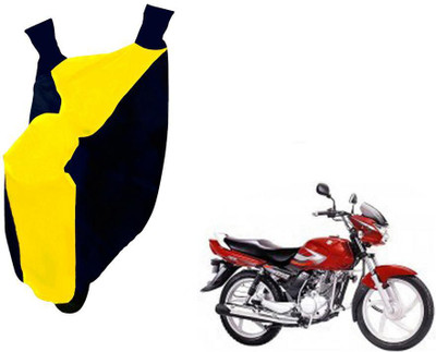 WolkomHome Two Wheeler Cover for Suzuki(Zeus, Blue, Yellow)