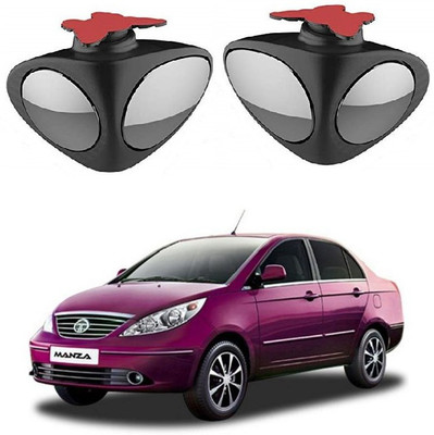 PRTEK Manual Dual Mirror For Tata Manza(Left, Right)