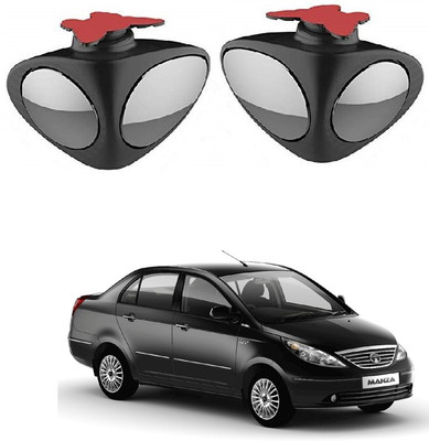PRTEK Manual Dual Mirror For Tata Indigo Manza(Left, Right)