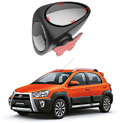 PRTEK Manual Dual Mirror For Toyota Etios Cross(Right)
