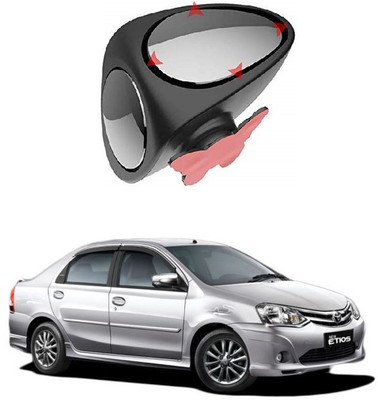 PRTEK Manual Dual Mirror For Toyota Etios(Right)