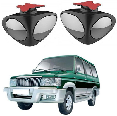 PRTEK Manual Dual Mirror For Toyota Qualis(Left, Right)