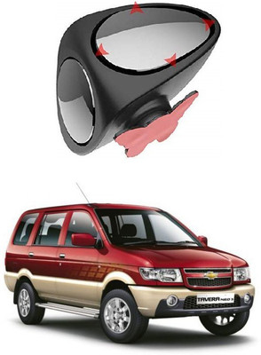 PRTEK Manual Dual Mirror For Chevrolet Tavera(Right)