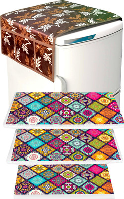 LooMantha Fridge Mat(Width: 45 cm, Multicolor)