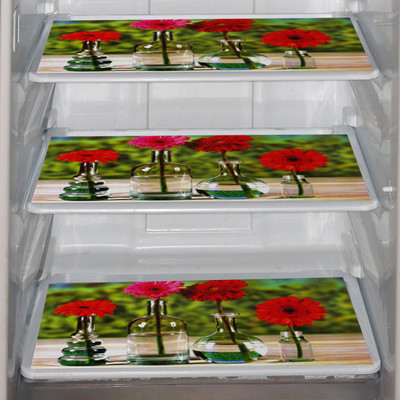 E-Retailer Fridge Mat(Width: 29 cm, Multicolor)