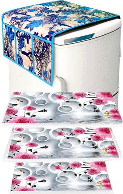 LooMantha Fridge Mat(Width: 45 cm, Multicolor)