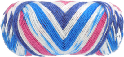 GANGA Spectrum Hand Knitting Yarn (Multicolor_813105) (400gms + Needle )