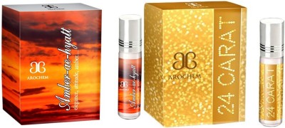 AROCHEM Amber ae Hyatt & 24 Carat Herbal Attar(Floral)