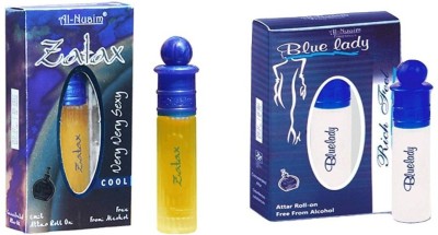 Al Nuaim Blue lady & ZATAX Herbal Attar(Floral)