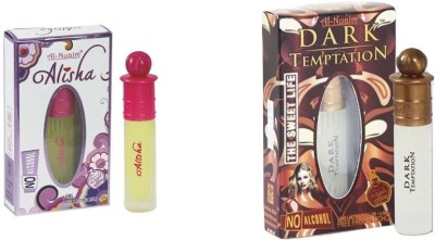 Al Nuaim DARK TEMPT & Alisha Herbal Attar(Floral)