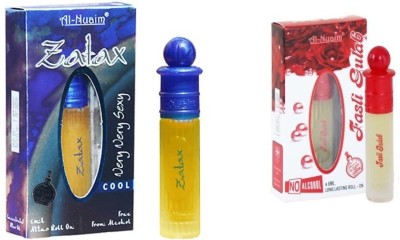 Al Nuaim Fasli Gulab & ZATAX Herbal Attar(Floral)