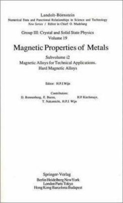 Hard Magnetic Alloys(English, Hardcover, unknown)