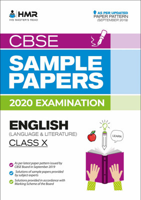 Sample Papers - English Language & Literature: CBSE Class 10 for 2020 Examination(English, Paperback, His Master's Read)