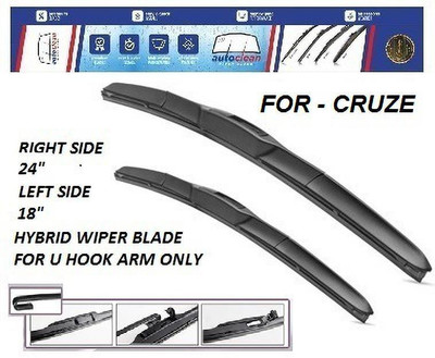 AutoClean HYBRID WIPER BLADE Windshield Wiper(42 cm, Passenger And Driver Side Wipers, Pack of: 2)