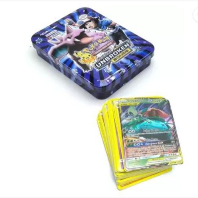 CrazyBuy Pokemon cards Unbroken Bonds New Booster Tin Set with cards(Multicolors)