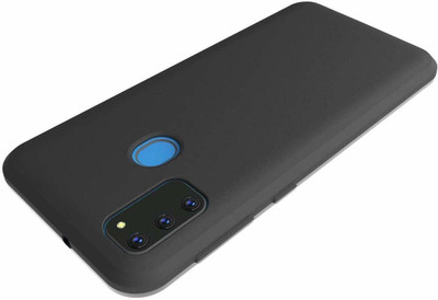 SmartLike Back Cover for Samsung Galaxy M30s(Black, Shock Proof, Silicon, Pack of: 1)