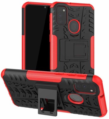 Glaslux Back Cover for Samsung Galaxy M30S / M31(Red, Rugged Armor, Pack of: 1)