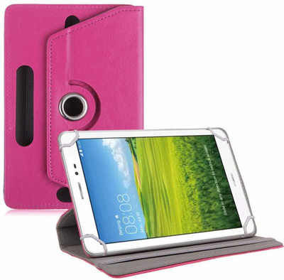 TGK Book Cover for Huawei Honor T1 S8-701U 8 inch Tablet(Pink, Cases with Holder)