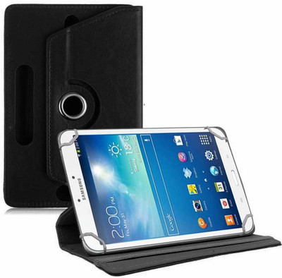 TGK Book Cover for Samsung Galaxy Tab 3 T310 Tablet 8 inch(Black, Cases with Holder)