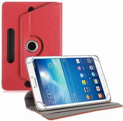 TGK Book Cover for Samsung Galaxy Tab 3 SM-T311 Tablet 8 inch(Red, Cases with Holder)
