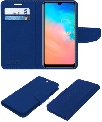 ACM Wallet Case Cover for I Kall K500(Blue, Cases with Holder, Pack of: 1)