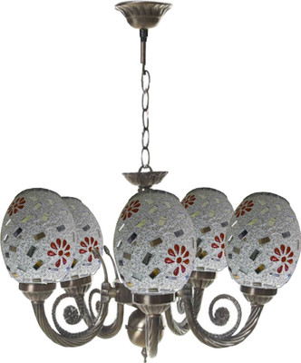 GLAMOROUS Chandelier Ceiling Lamp(Multicolor)