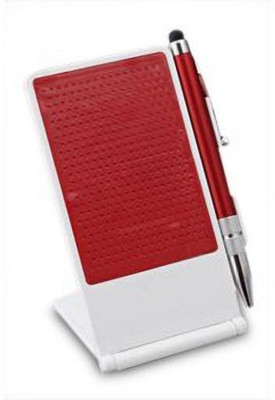 stupefying 1 Compartments plastic Mobile Holder(Red, White)