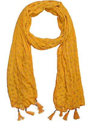 WHITEHEAVEN Chiffon Printed Women Dupatta