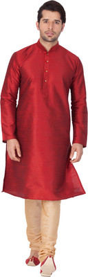 VASTRAMAY Men Kurta Churidar Set