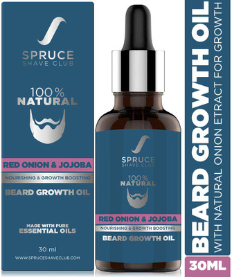 Spruce Shave Club Beard Growth Oil with Onion Oil For...