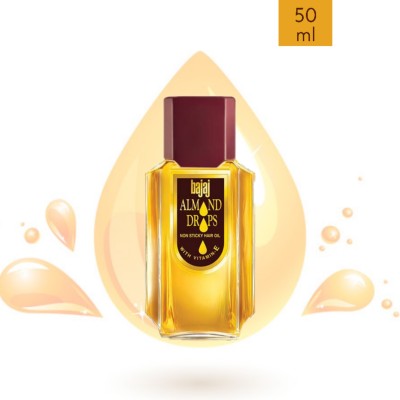 BAJAJ Almond Drops Non Sticky  Hair Oil(50 ml)