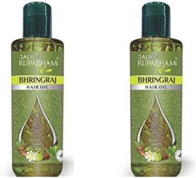 galway Bhringraj Hair Oil (PACK OF 2) Hair Oil(400 ml)