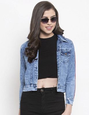 VOXATI 3/4th Sleeve Solid Women Jacket