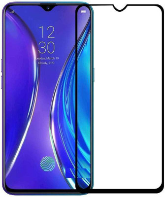 Bodoma Edge To Edge Tempered Glass for Realme XT(Pack of 1)