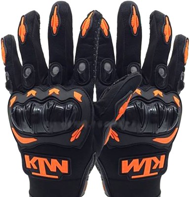 KTM Cycling & Riding Gloves XL Riding Gloves(Black, Orange)