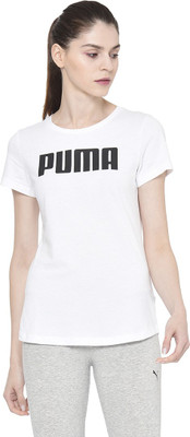 71% OFF on PUMA Typography Women Round Neck White T-Shirt 71% OFF on PUMA Typography Women Round Neck White T-Shirt