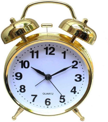 JKR Enterprise Analog Gold Clock
