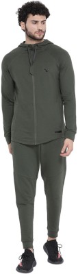 Invincible Solid Men Track Suit