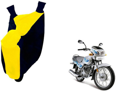 WolkomHome Two Wheeler Cover for TVS(Victor New, Blue, Yellow)