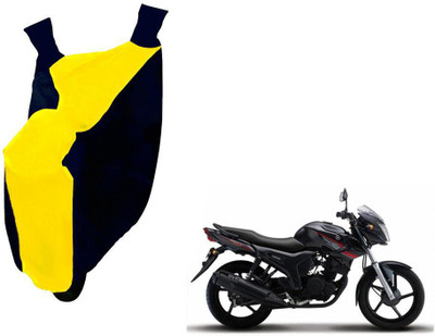 WolkomHome Two Wheeler Cover for Yamaha(SZ X, Blue, Yellow)