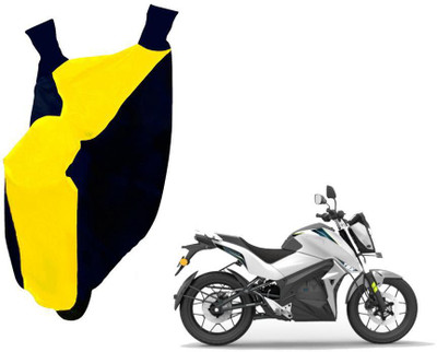 WolkomHome Two Wheeler Cover for Universal For Bike(Blue, Yellow)