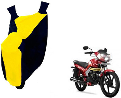 WolkomHome Two Wheeler Cover for Mahindra(Centuro, Blue, Yellow)