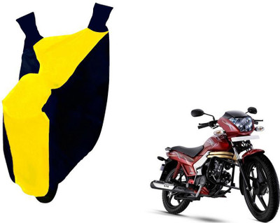 WolkomHome Two Wheeler Cover for Mahindra(Centuro, Blue, Yellow)