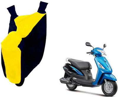 WolkomHome Two Wheeler Cover for Suzuki(Swish, Blue, Yellow)