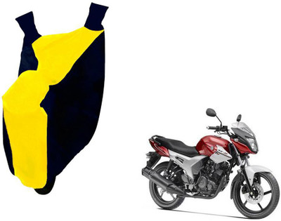 WolkomHome Two Wheeler Cover for Yamaha(SZ R, Blue, Yellow)