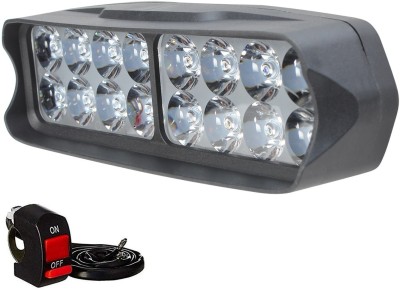 Auto Hub 32W 16 LED Cree Auxiliary Light Fog Lamp Motorbike LED (12 V, 40 W)(Universal For Bike)