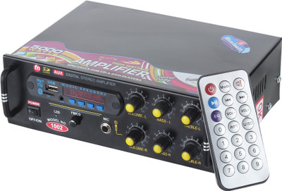 SHOPONIX 1002 Bluetooth AUX USB 100 W AV Control Amplifier(Black)